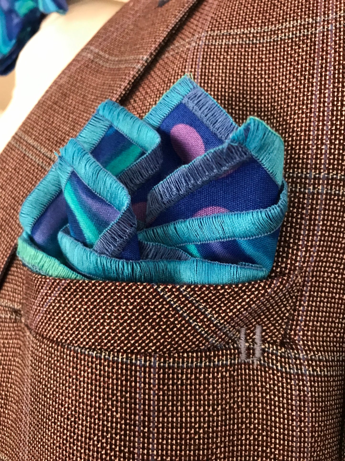 Teals and blue Bowtie set (traditional)