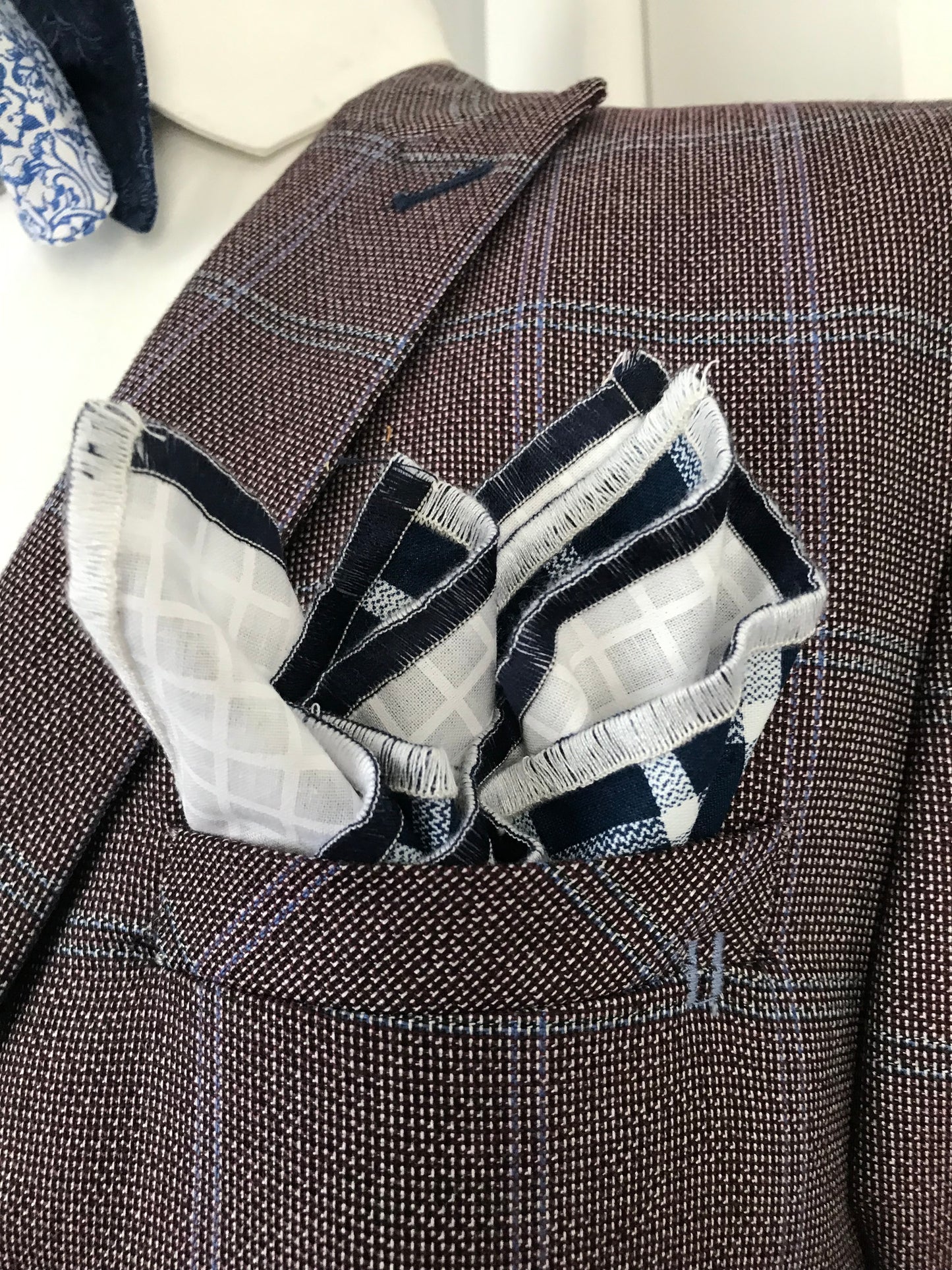 The Blues reversible Bowtie set (FATBOW)