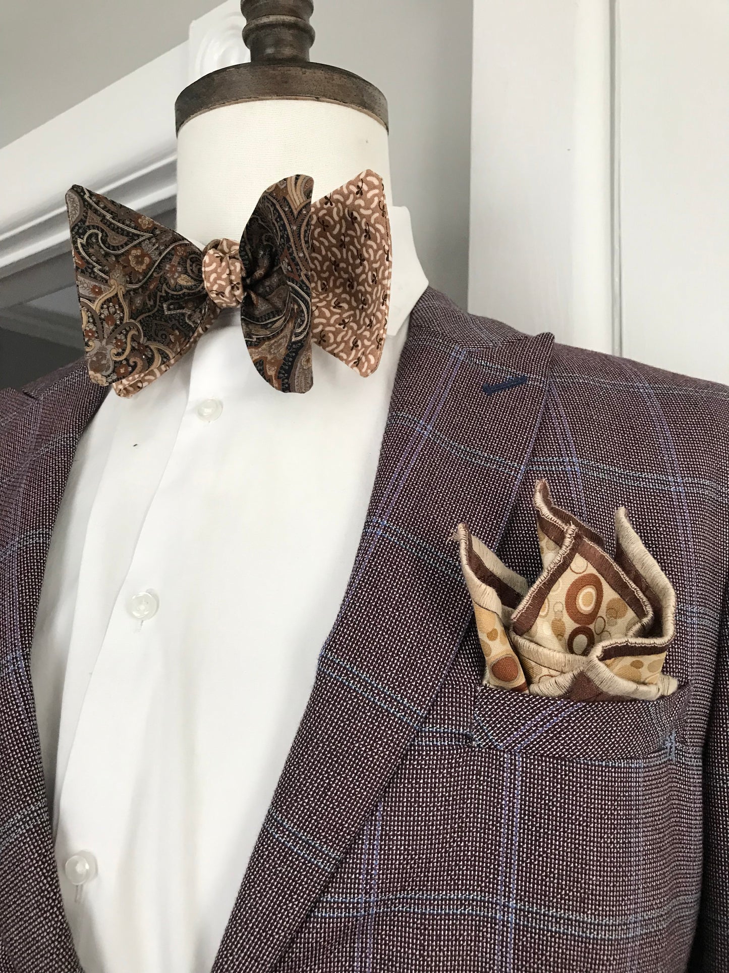 The Paisley Bagger Bowtie set (FATBOW)