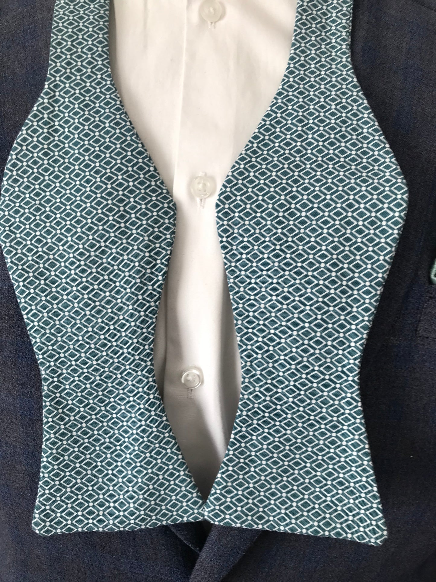Tealish Bowtie set (FATBOW)