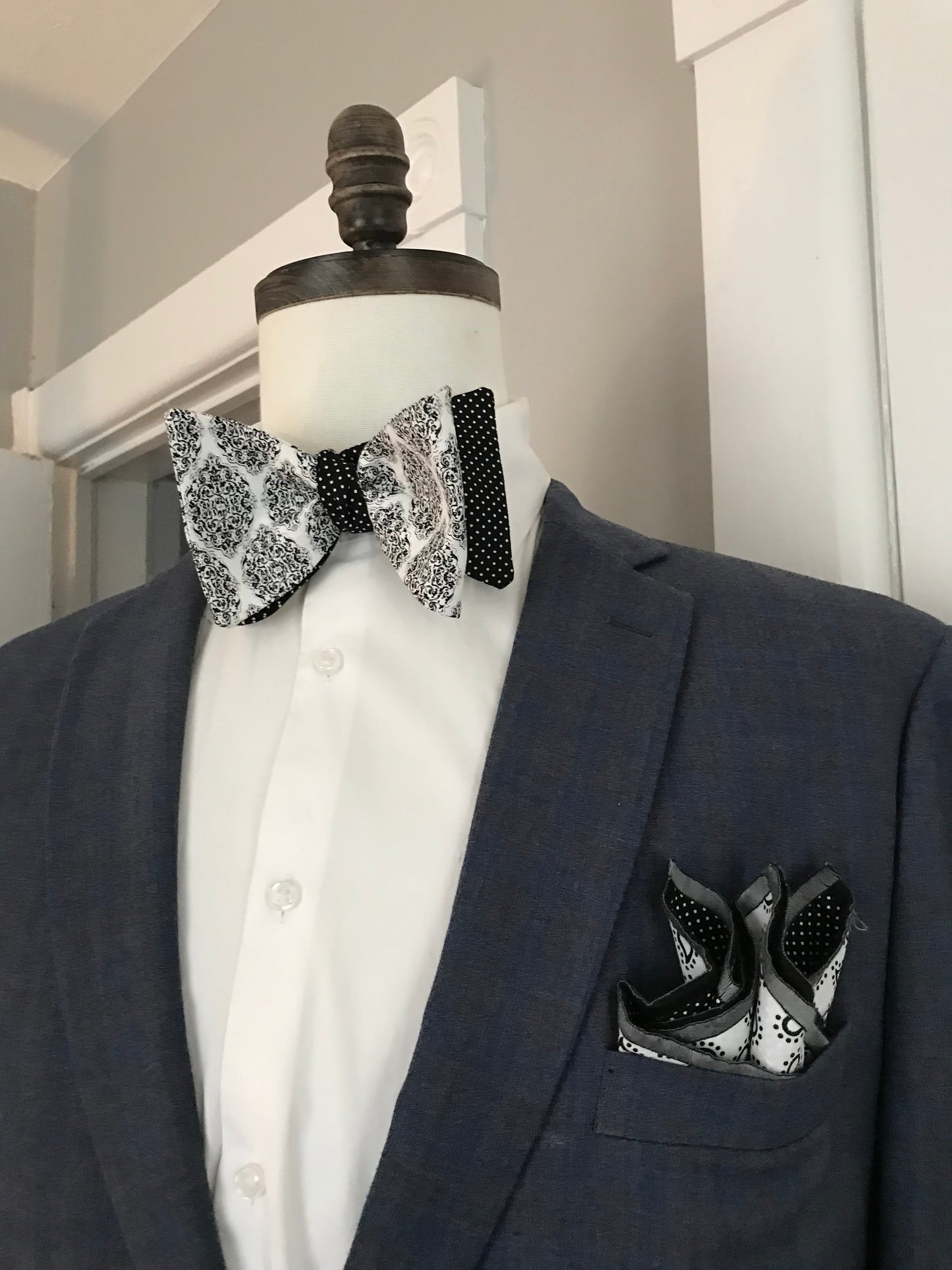 Light blue Bowtie set (FATBOW)