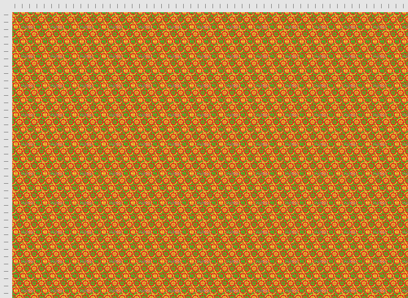 GREEN YELLOW AND RED
