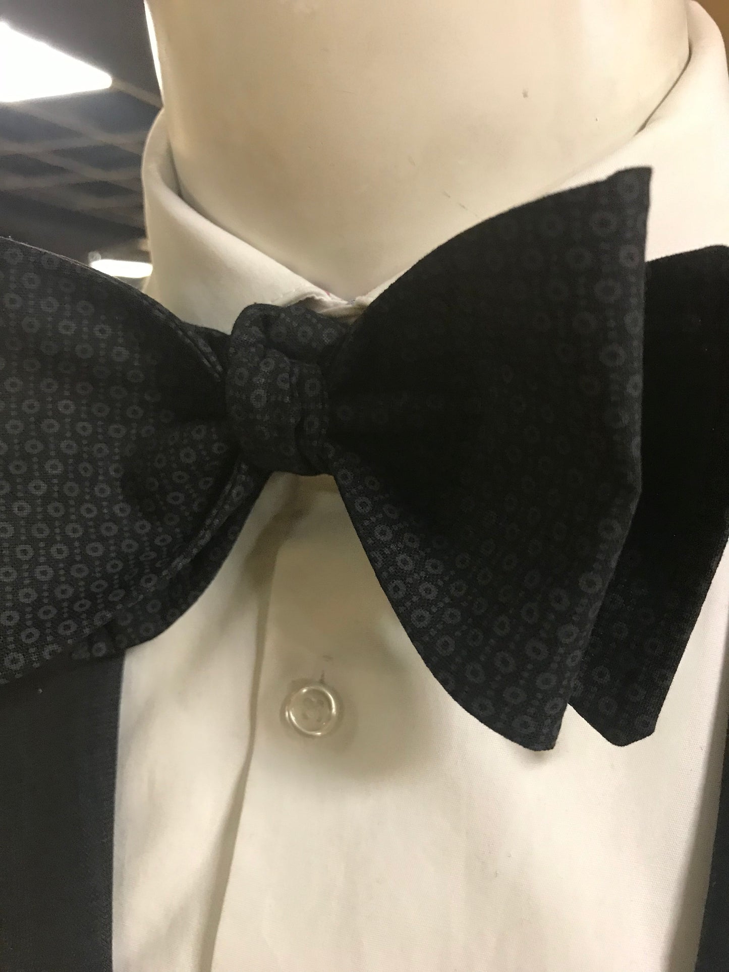 Black Bowtie Set