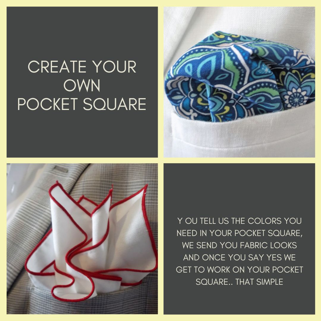 CUSTOM POCKET SQUARE