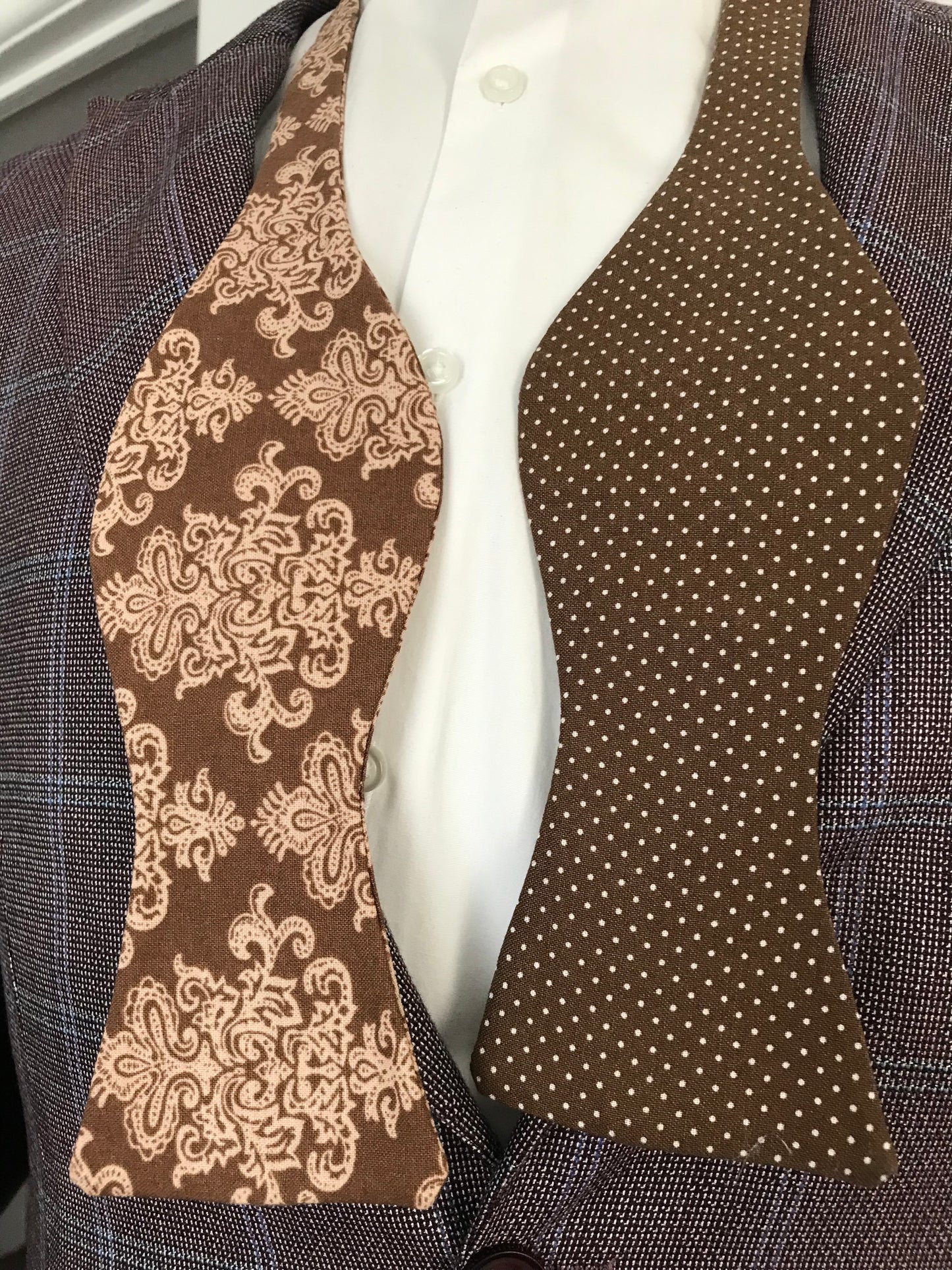 The say so reversible Bowtie set (FATBOW)