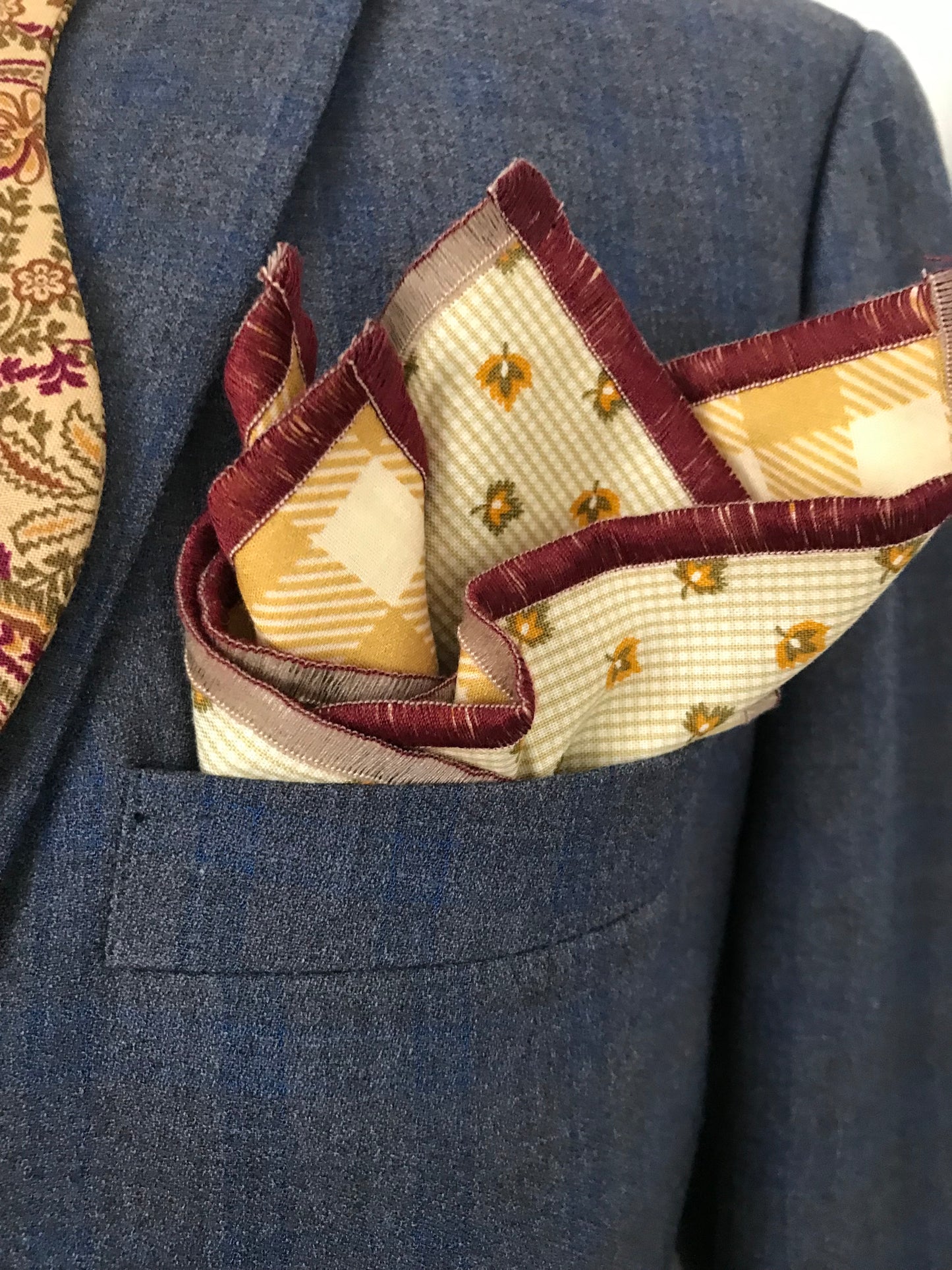 Paisley print Bowtie Set (FATBOW)