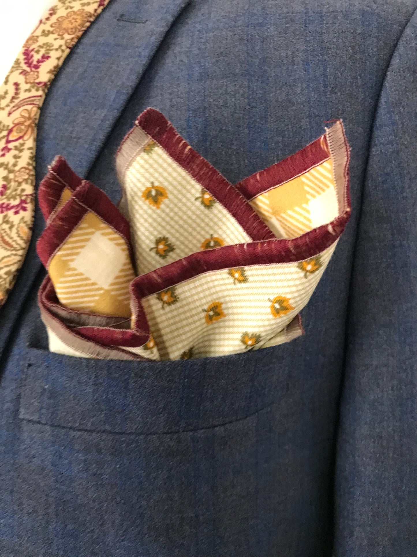 Paisley print Bowtie Set (FATBOW)