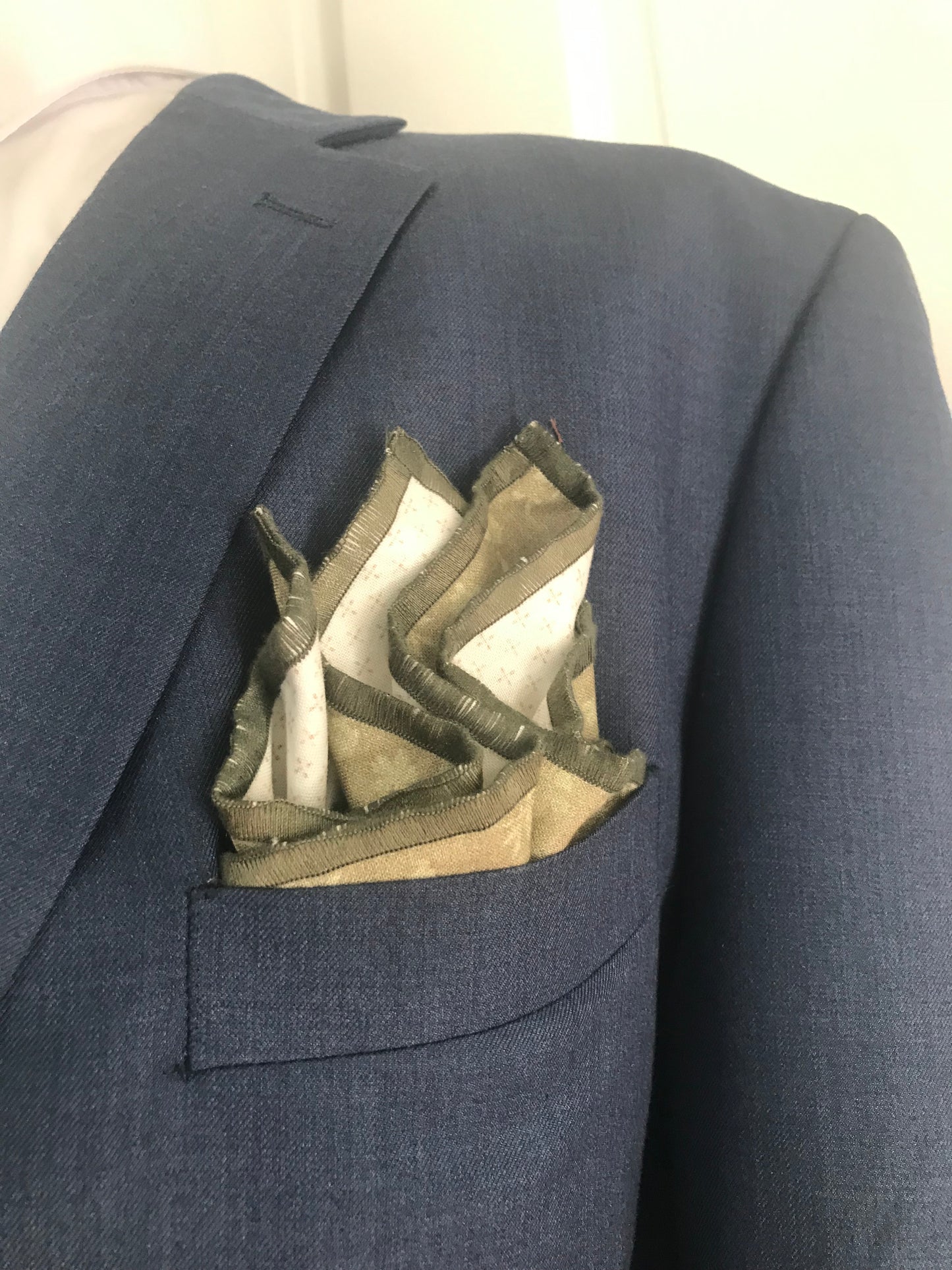 Green on green print Bowtie Set (TRADITIONAL)
