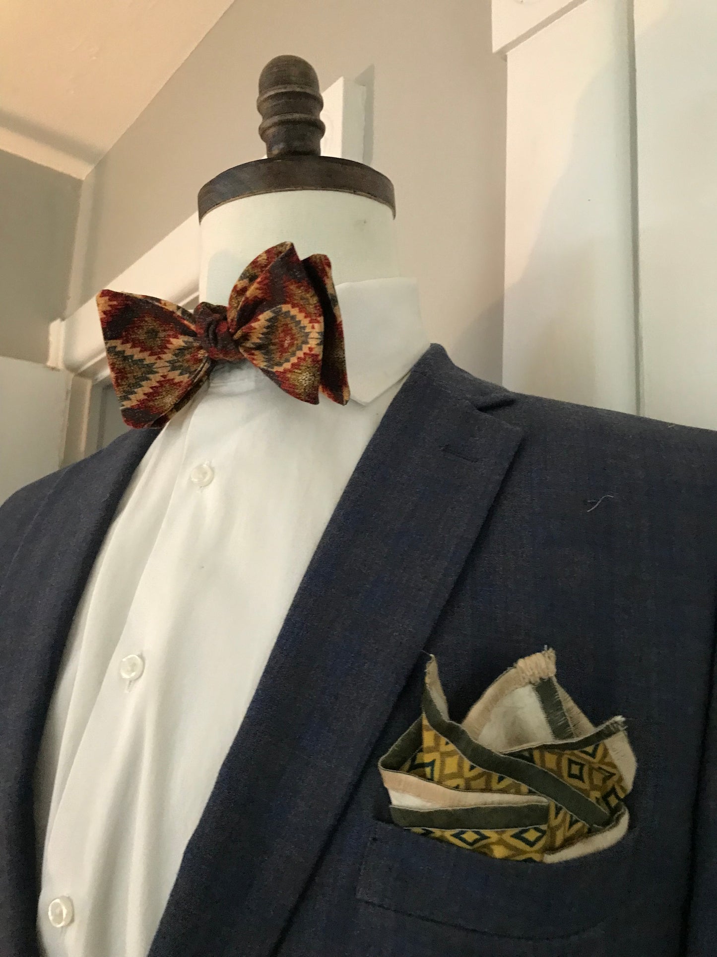 Multi print Bowtie Set (traditional)