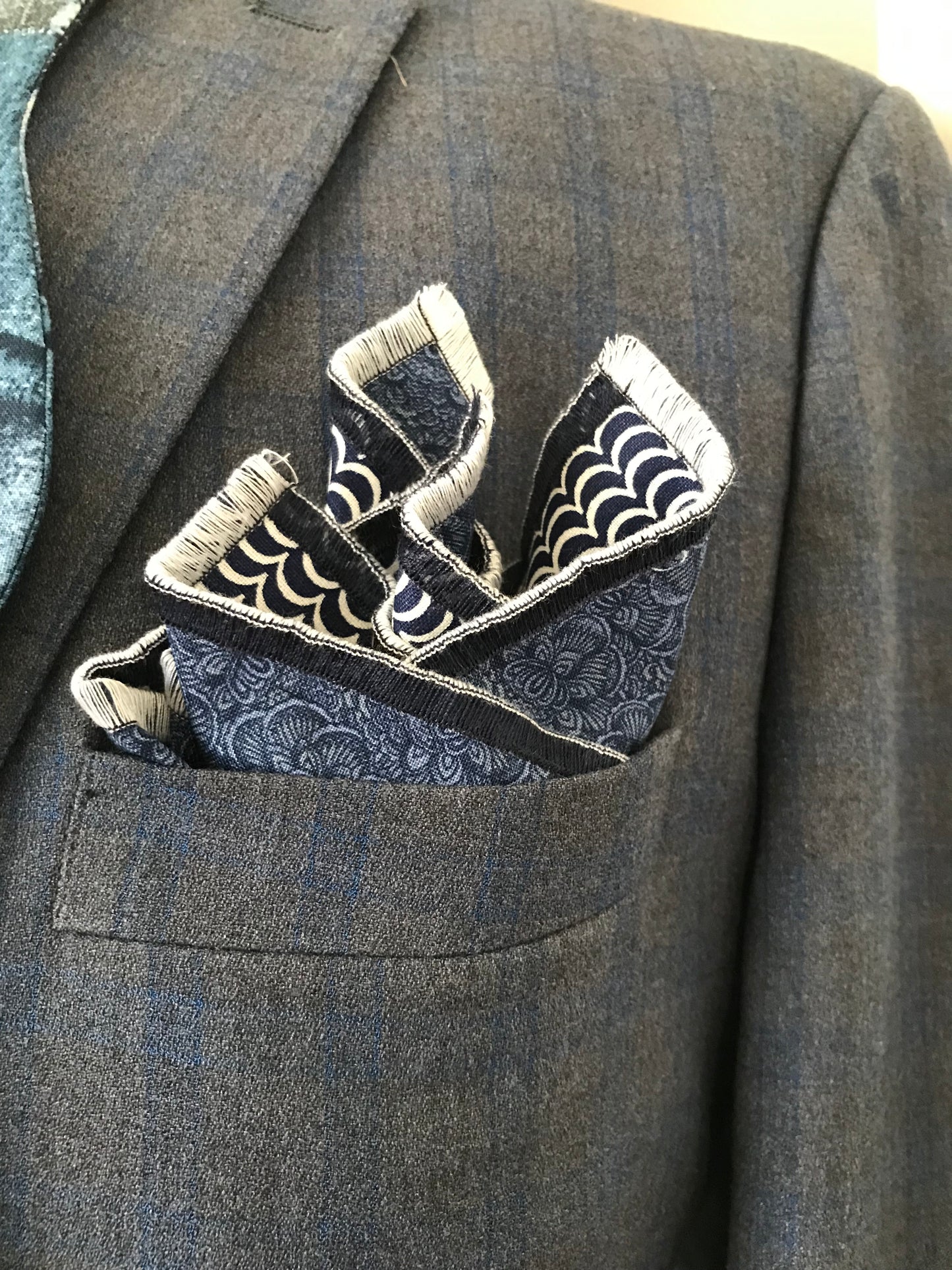 Denim look Bowtie set (FATBOW)