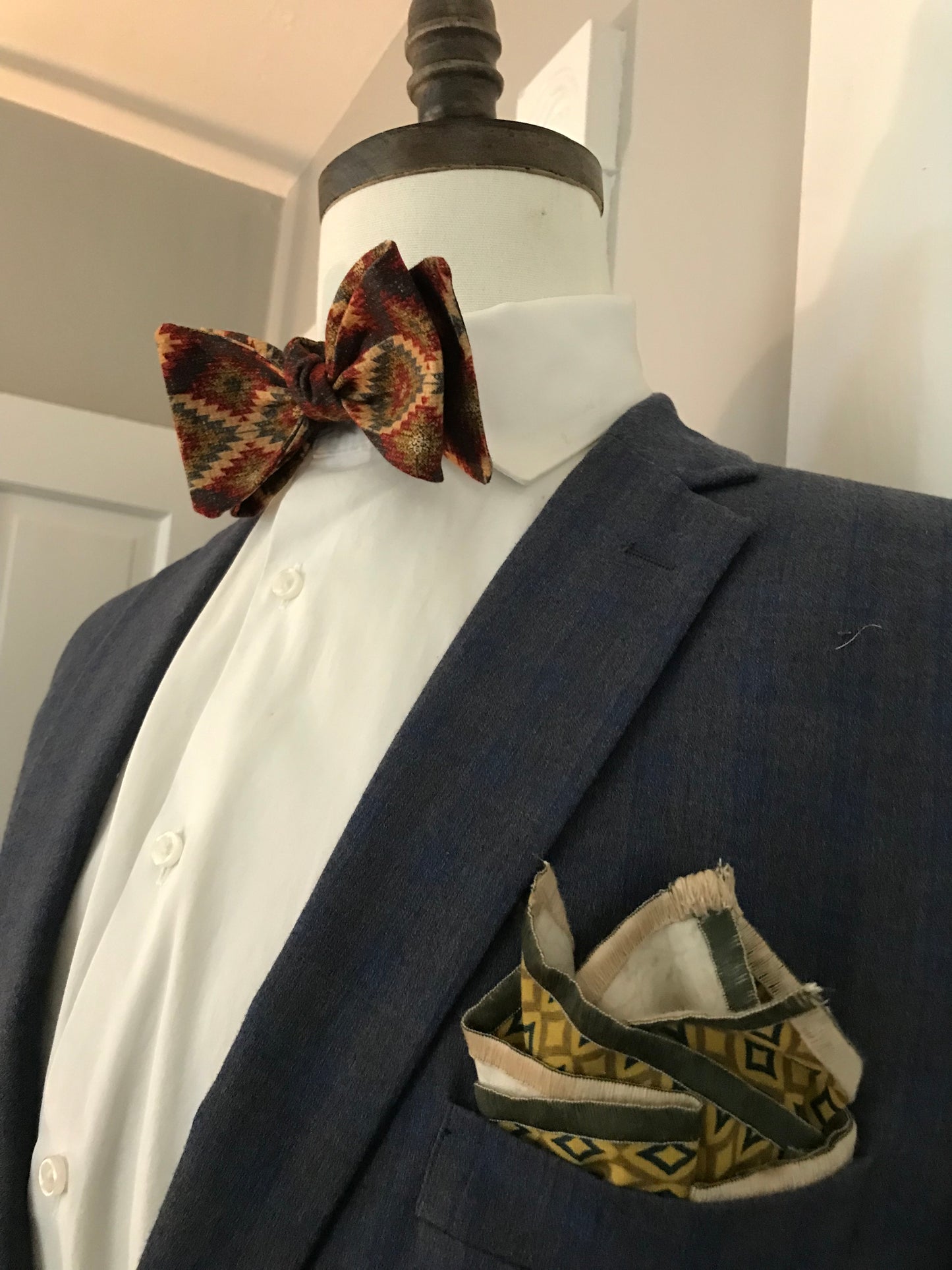 Multi print Bowtie Set (traditional)