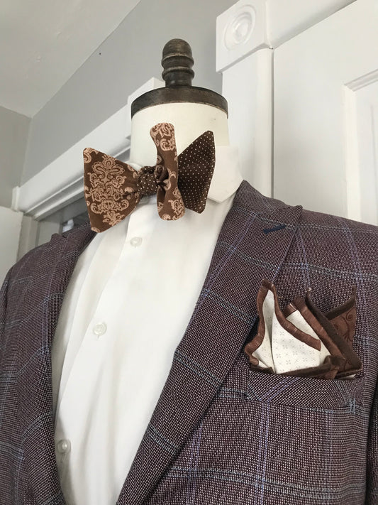 The say so reversible Bowtie set (FATBOW)