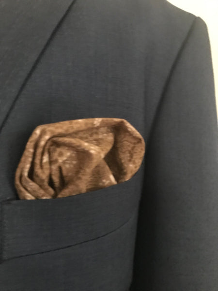 Brown and Beige tie set