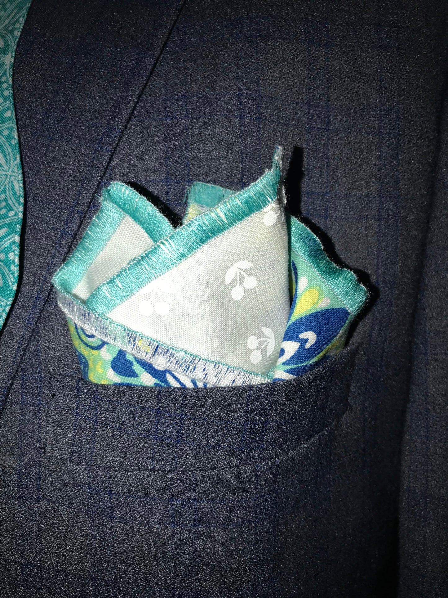 Tealish Bowtie set (FATBOW)