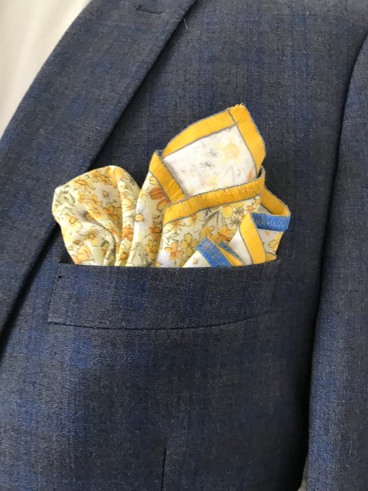 Blue and yellow