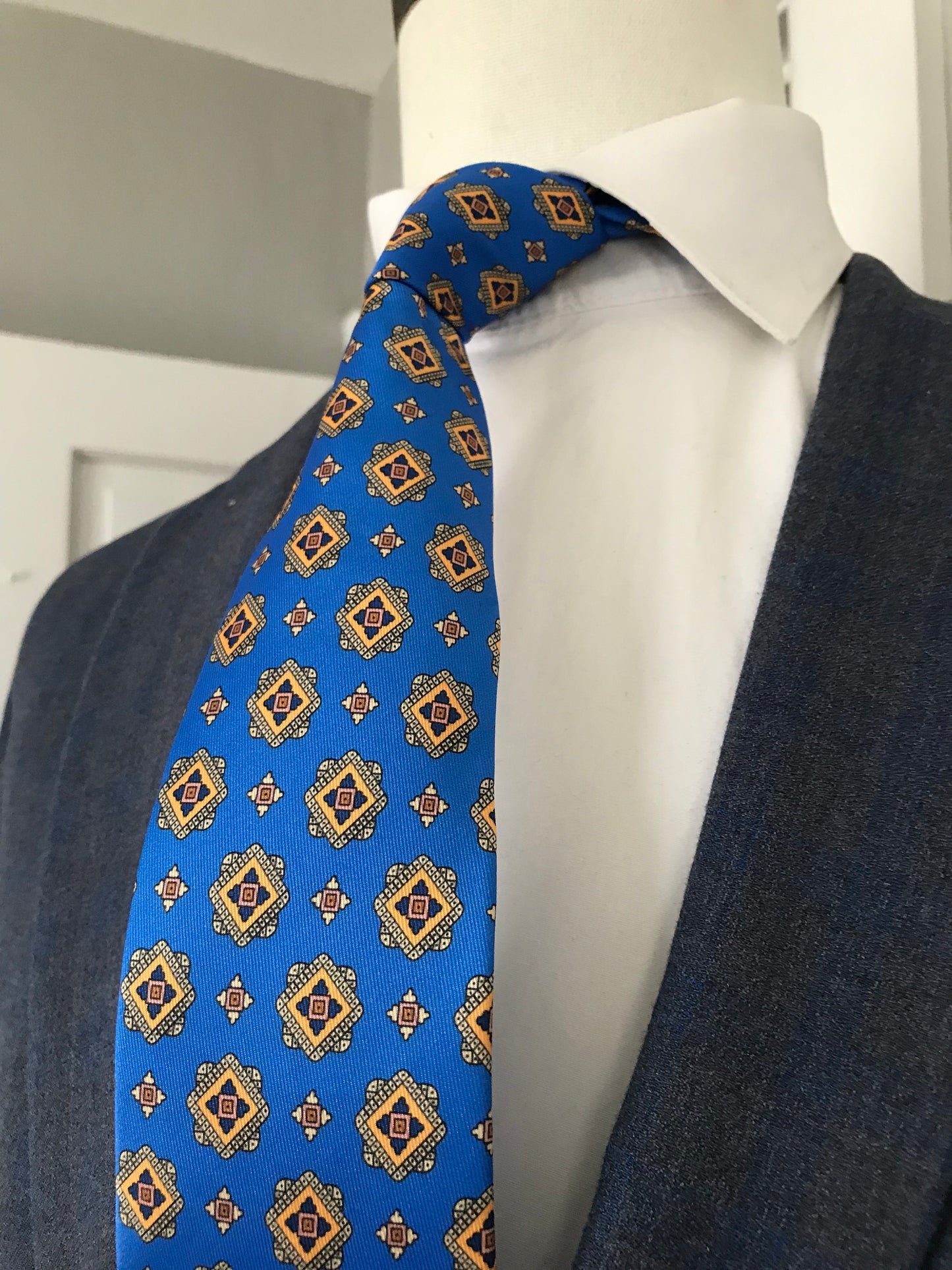 Blue and yellow