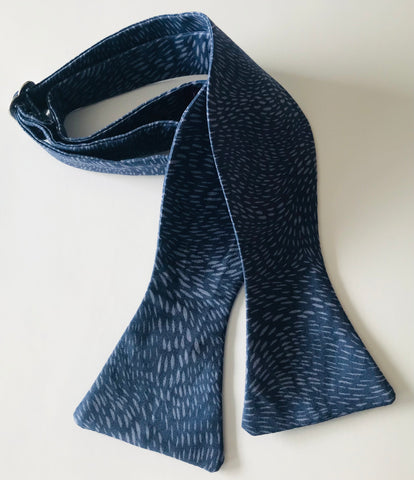Bluey blue Bowtie