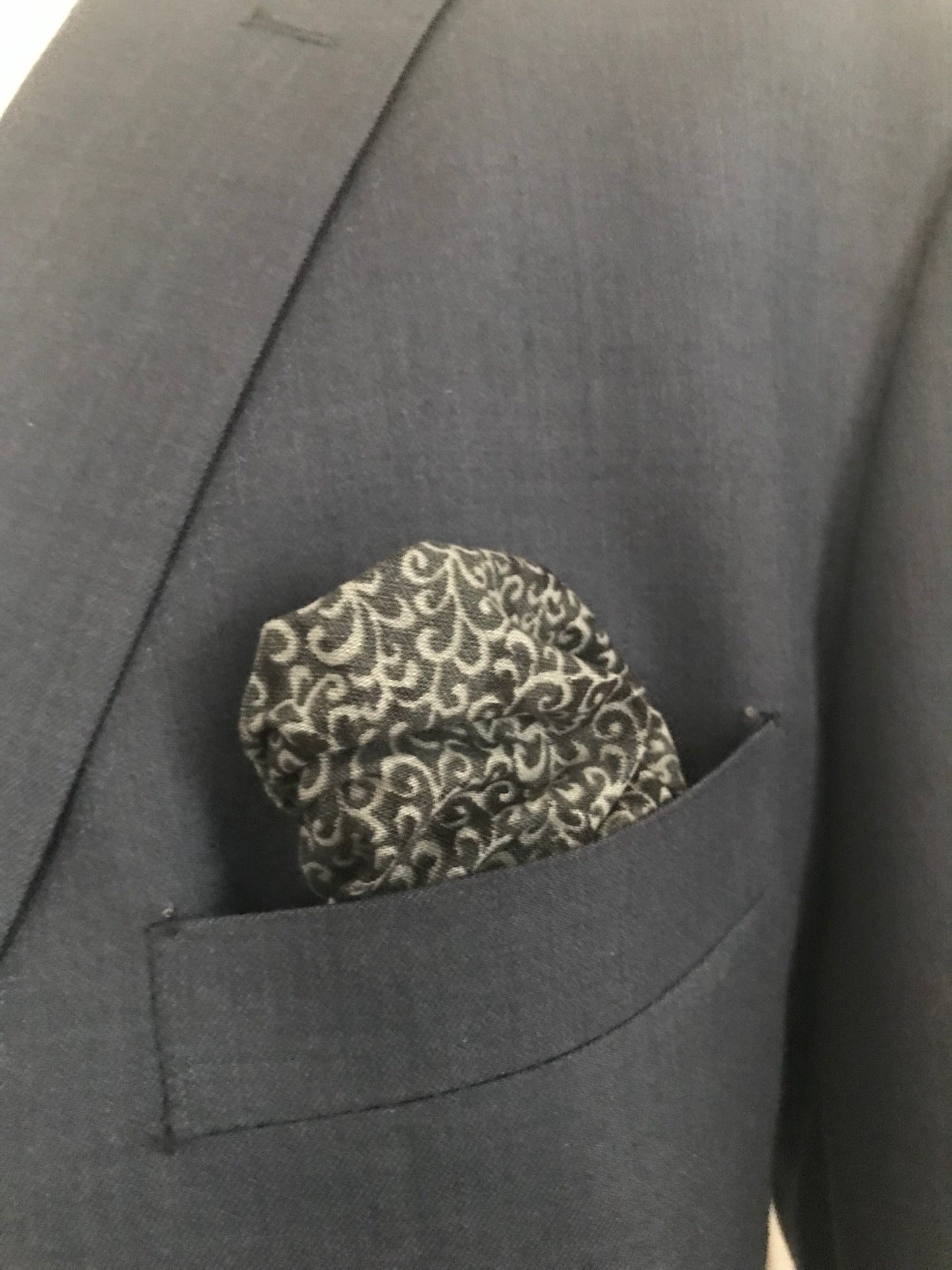 Teal and grey tie set
