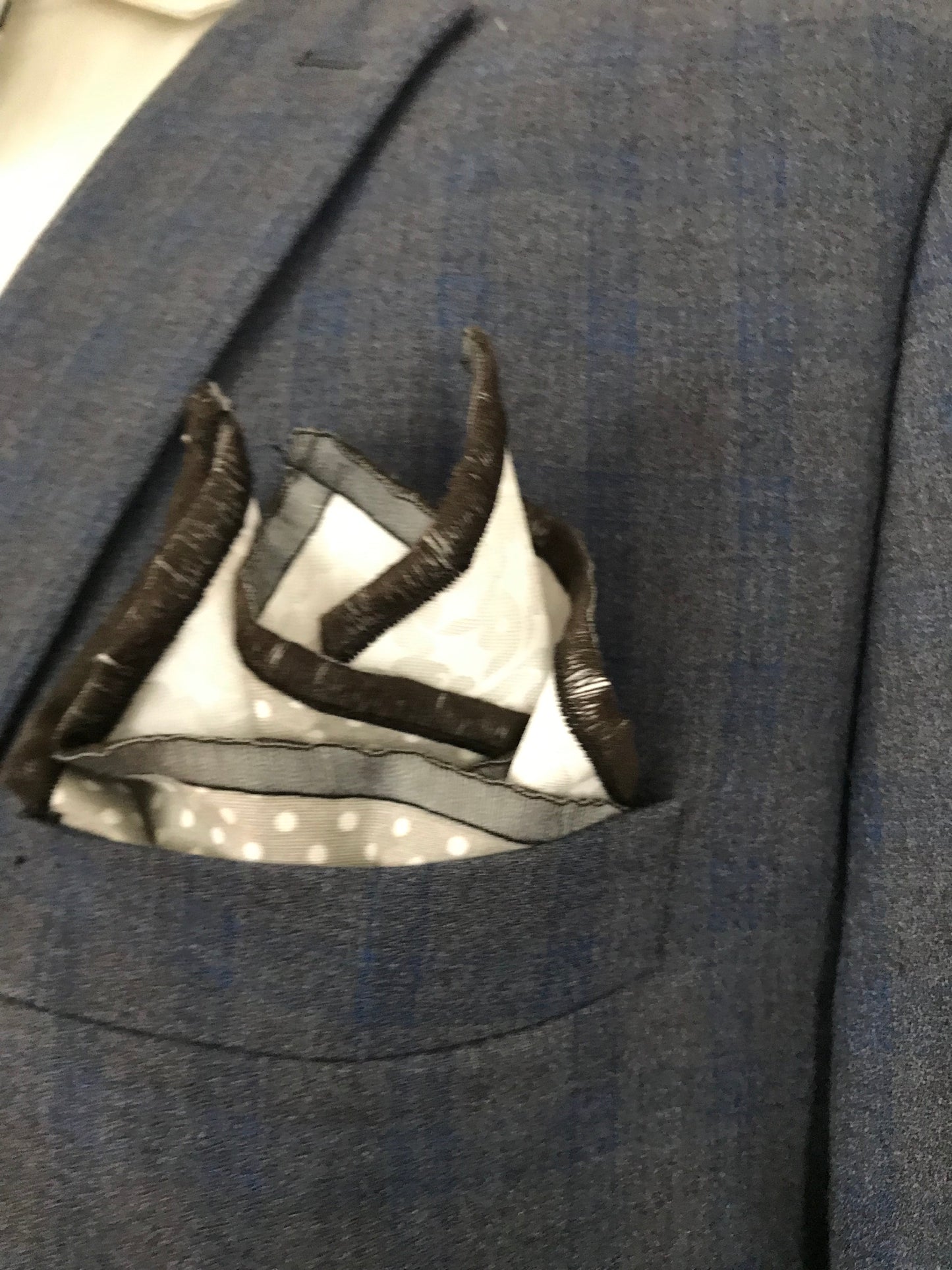 Grey and black paisley print Bowtie Set (FATBOW)