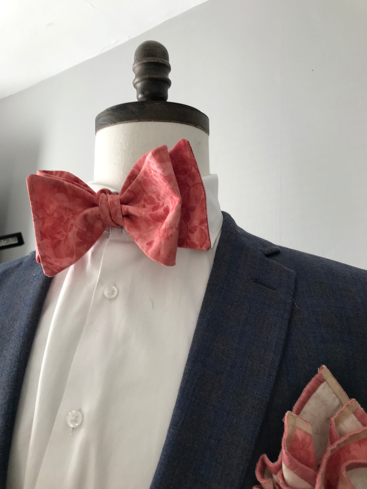Rose print Bowtie Set (FATBOW)