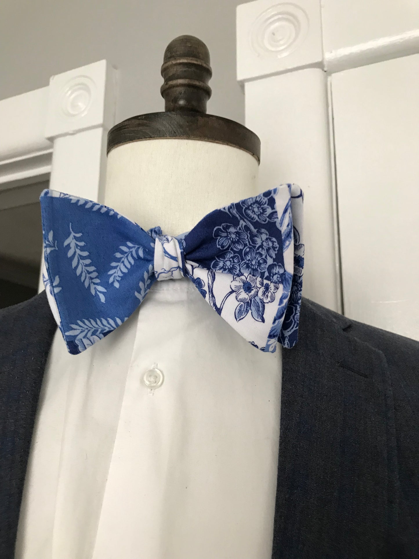 Blue mix Bowtie set (FATBOW)