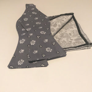 Darker Grey Bowtie set