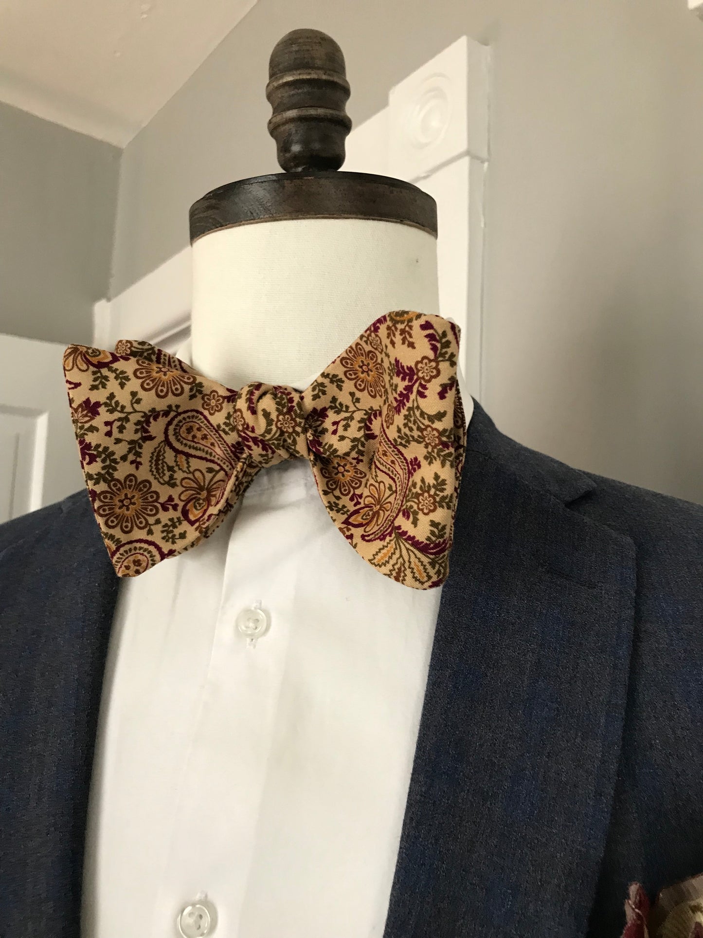 Paisley print Bowtie Set (FATBOW)