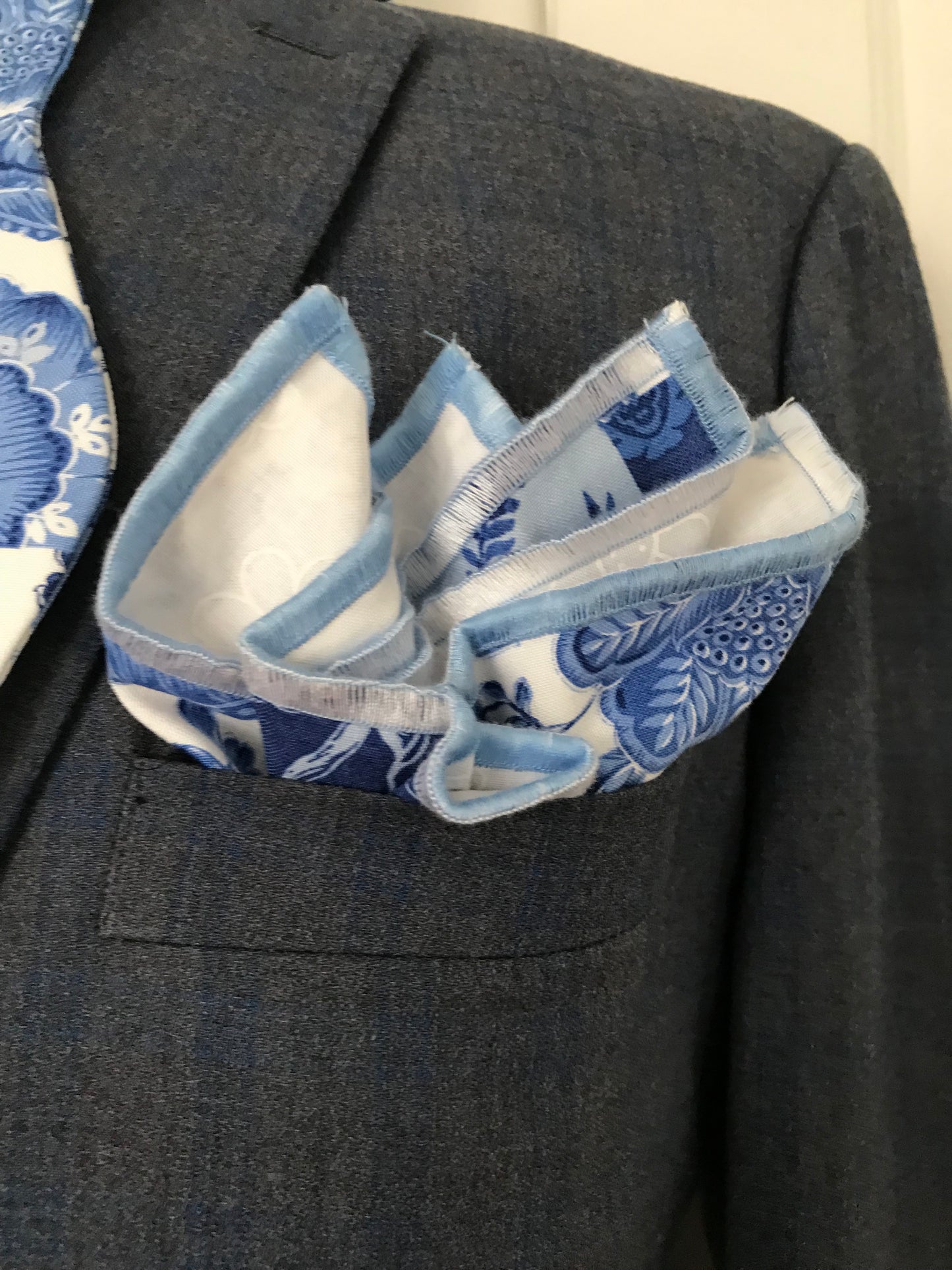 Blue mix Bowtie set (FATBOW)