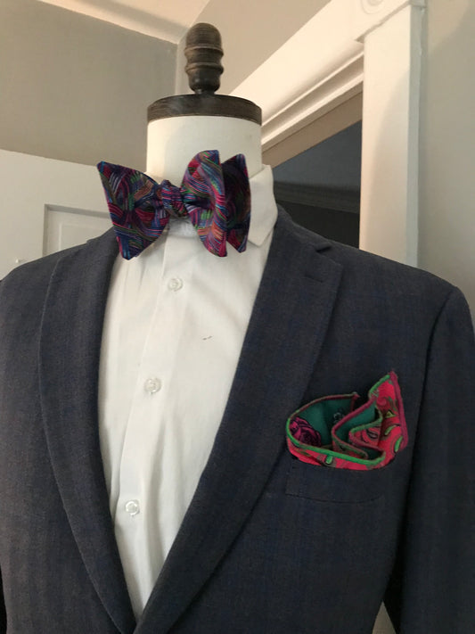 Multi print Bowtie Set (FATBOW)