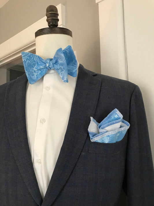 Light blue Bowtie set (FATBOW)