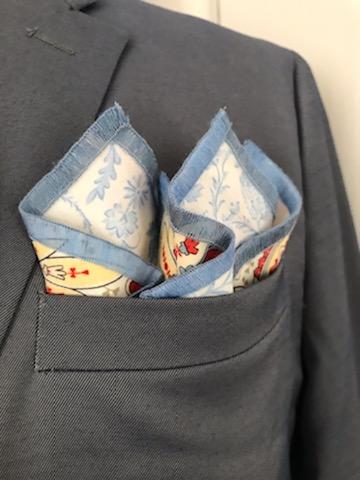 Paisley print bowtie set (Fatbow)