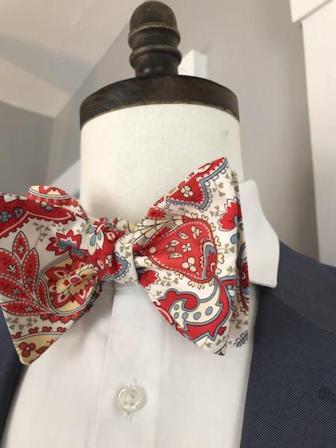 Paisley print bowtie set (Fatbow)