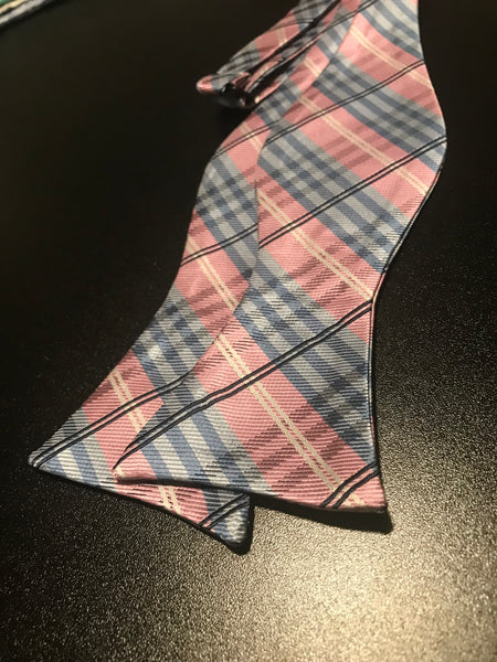 Pink and Powder Blue Bowtie Set
