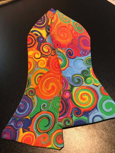 Multi Color Print Bowtie Set